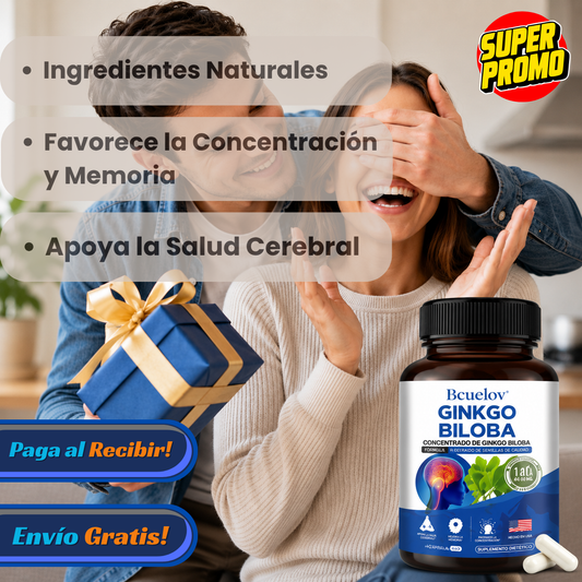 Biloba+ Memoria y enfoque en una cápsula