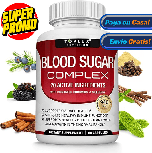 SugarShield - Control natural de tu azúcar en sangre