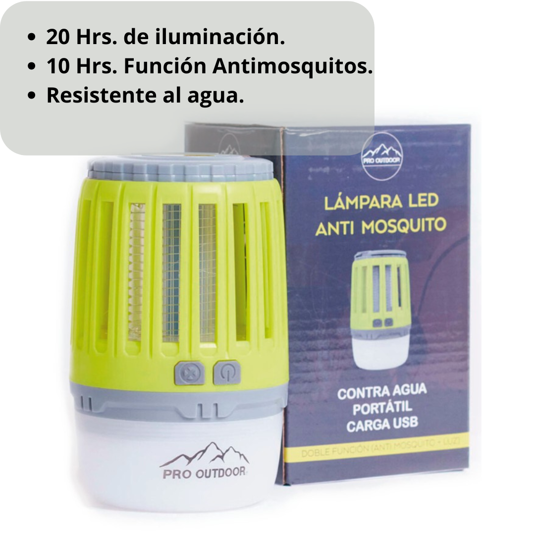 LAMPARA LED ANTIMOSQUITOS