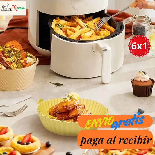 ⭐ Kit de 6 pcs de silicona para freidora