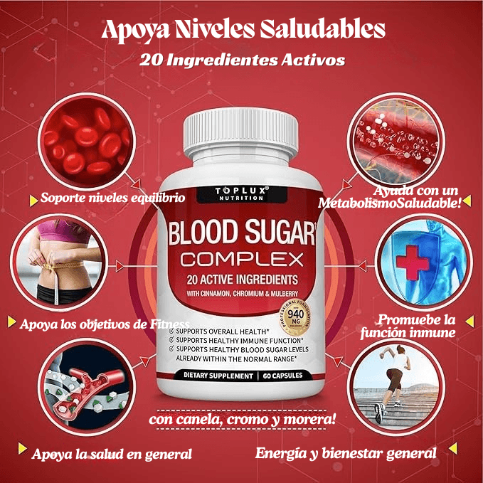 SugarShield - Control natural de tu azúcar en sangre