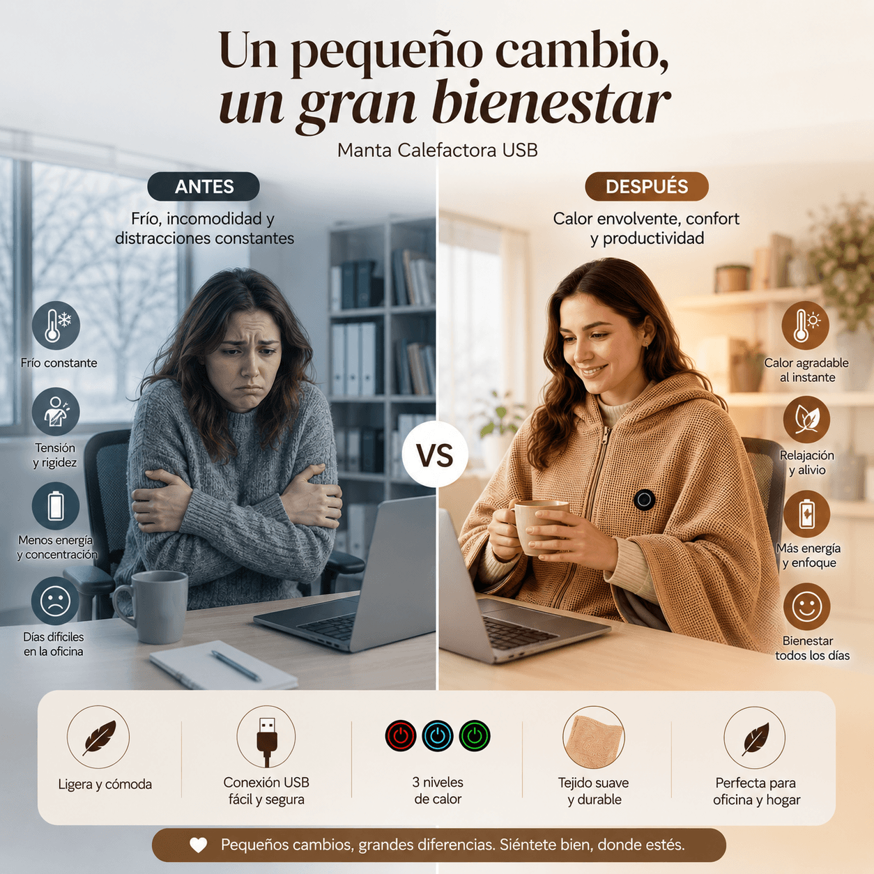 ThermoWrap – 3 niveles de calor que se adaptan a ti