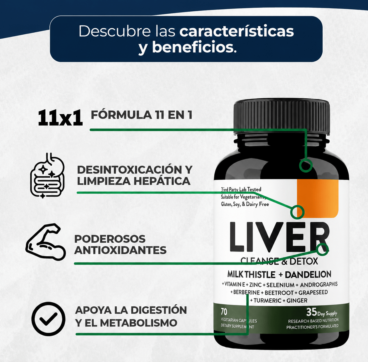 LiverPure - Apoya tu hígado día a día