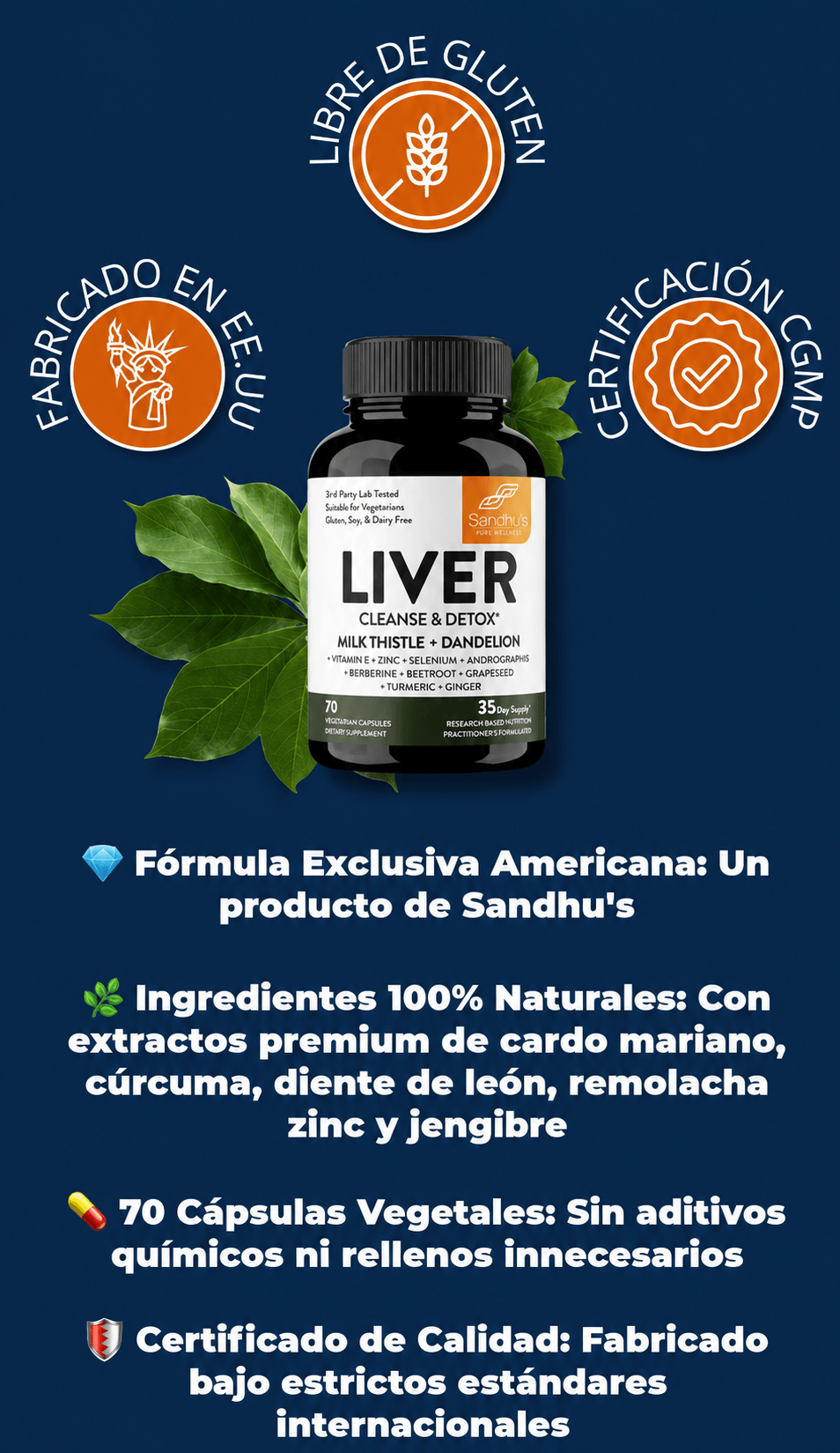 LiverPure - Apoya tu hígado día a día