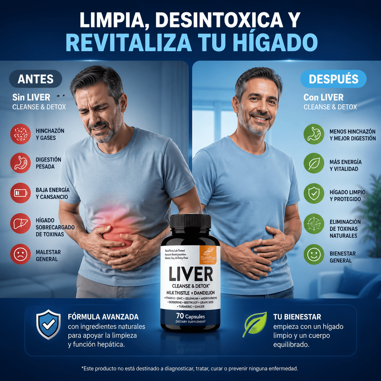 LiverPure - Apoya tu hígado día a día