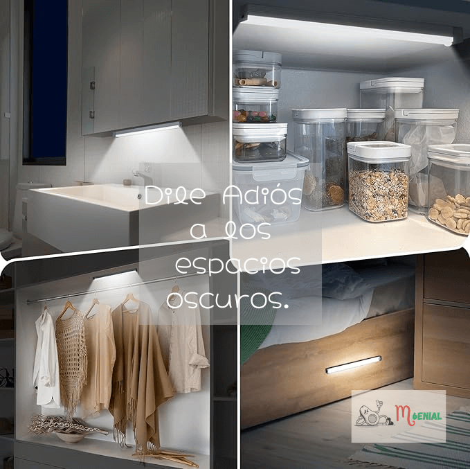 Luz Led Barra Con Sensor Movimiento 20cm