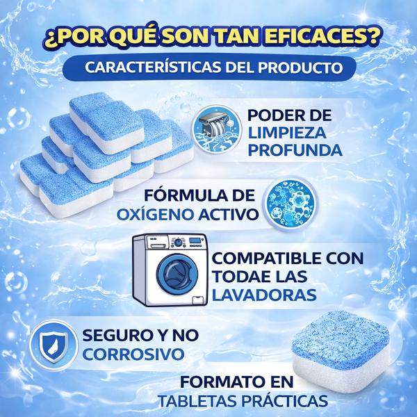 PetFresh Tabs - Tu lavadora sin olor ni pelo de mascota