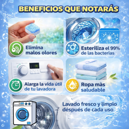 PetFresh Tabs - Tu lavadora sin olor ni pelo de mascota