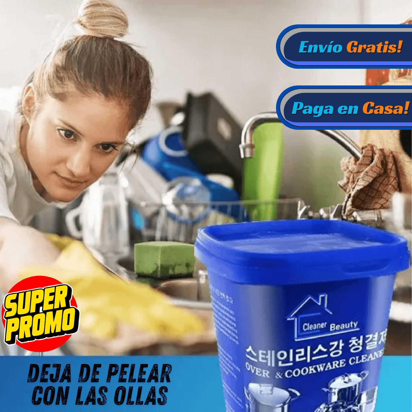 BrillaMax - Elimina la mugre que el jabón no puede