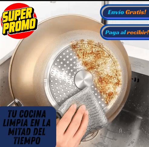 MetaClean - Saca la mugre difícil en la mitad del tiempo