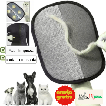 Guante Removedor de pelos para Mascotas