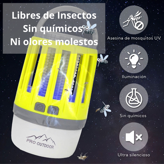 LAMPARA LED ANTIMOSQUITOS