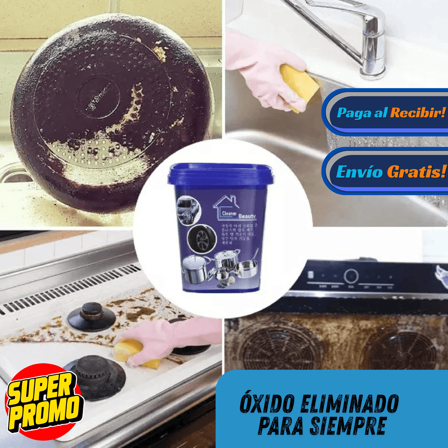 BrillaMax - Elimina la mugre que el jabón no puede