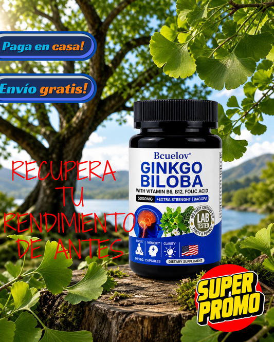 Biloba+ Memoria y enfoque en una cápsula