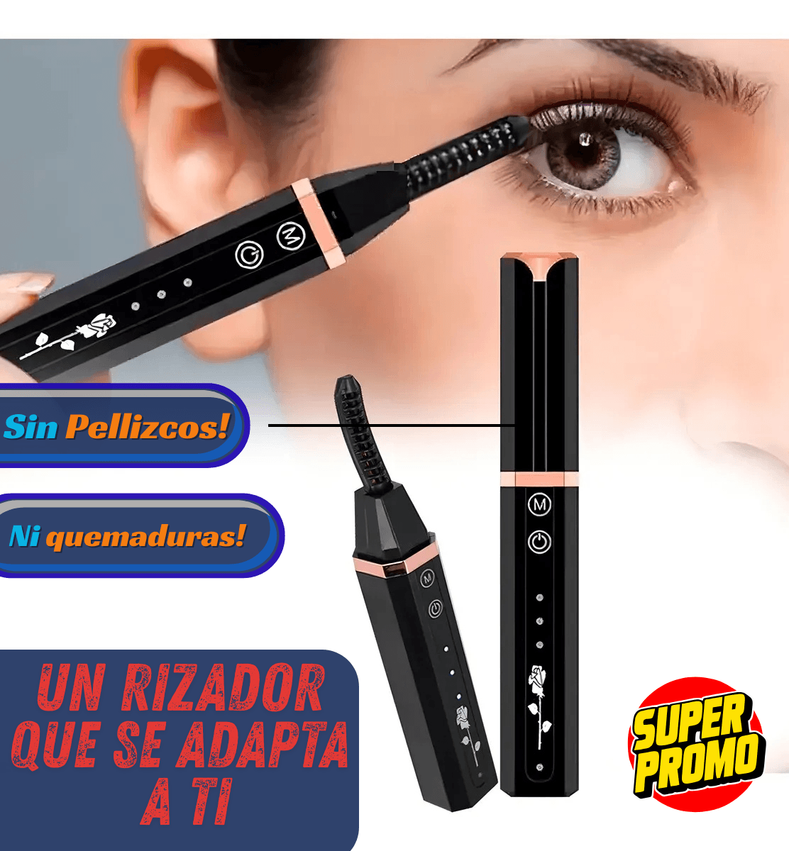 Rizador de Pestañas Térmico
